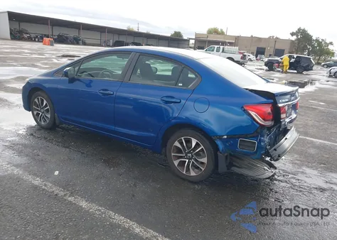2015 Honda Civic Ex из США, поврежденный, VIN 19XFB2F8XFE035271